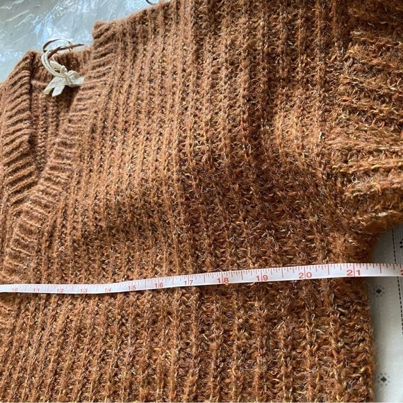 Mystree cabin knit Cardigan oversized sweater fall rustic color front pocket M - Picture 9 of 12